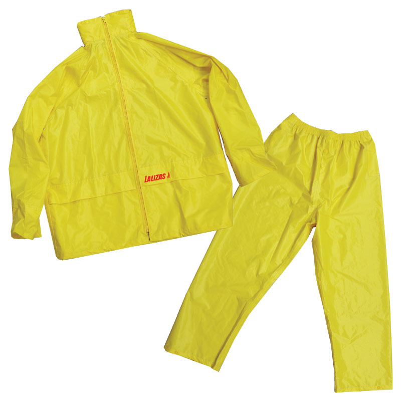 73683 LALIZAS Rainsuit w.Hood,yellow, S