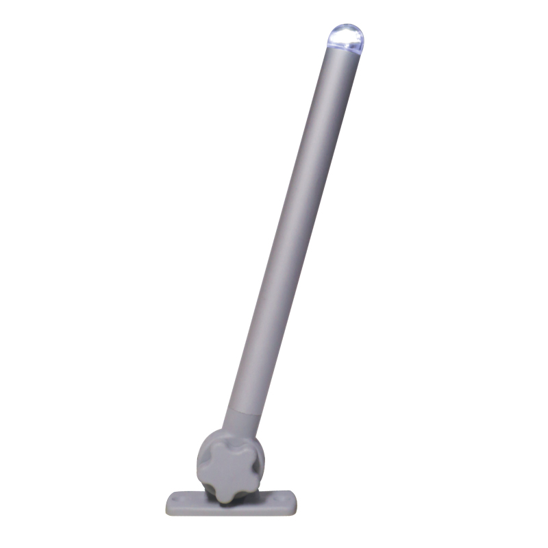 74364 MICRO LED Pole Light, Folding 25cm, White Light, Grey