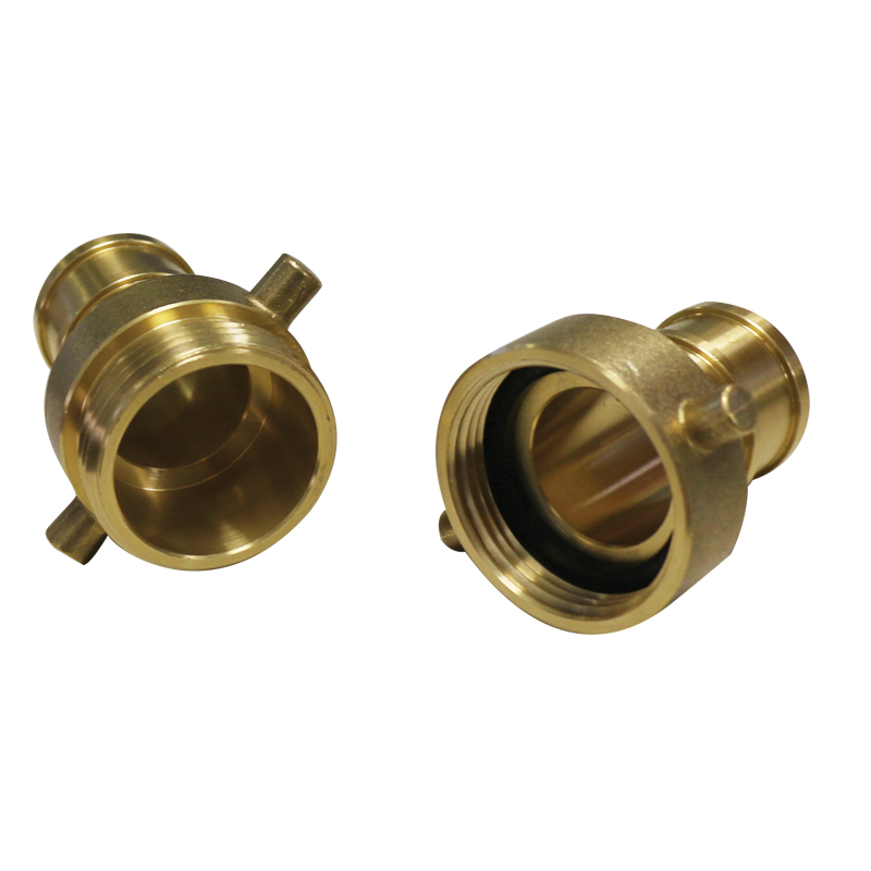 74568 LALIZAS Fire Hose Coupling, NST Pin Lug 2'' Brass (Set)