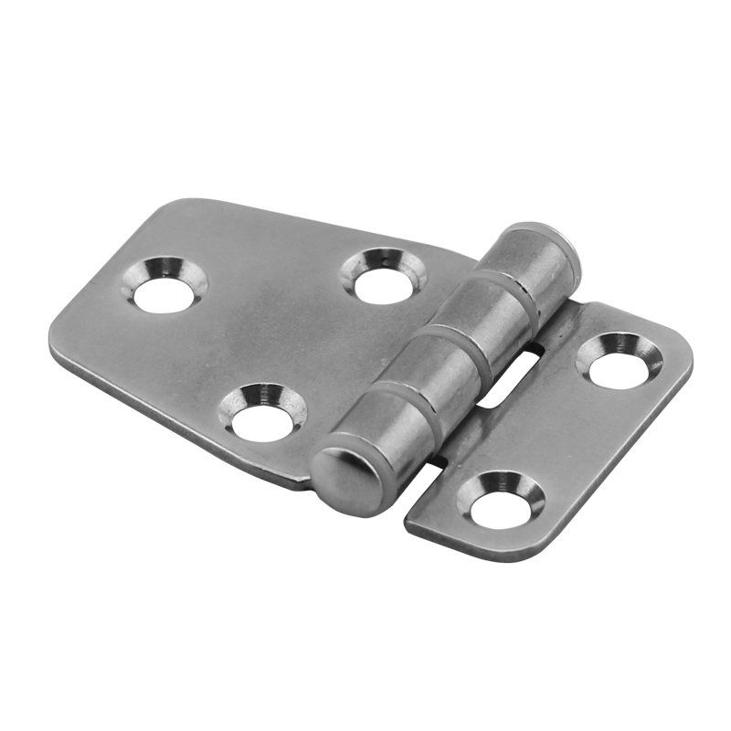 74889 Silent Hinge, Right, Inox 316, L58mm, W37mm, Thickness 1,8mm