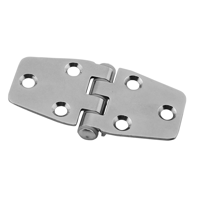 74890 Silent Hinge, Reversed, Inox 316, L78mm, W37mm, Thickness 1,8mm