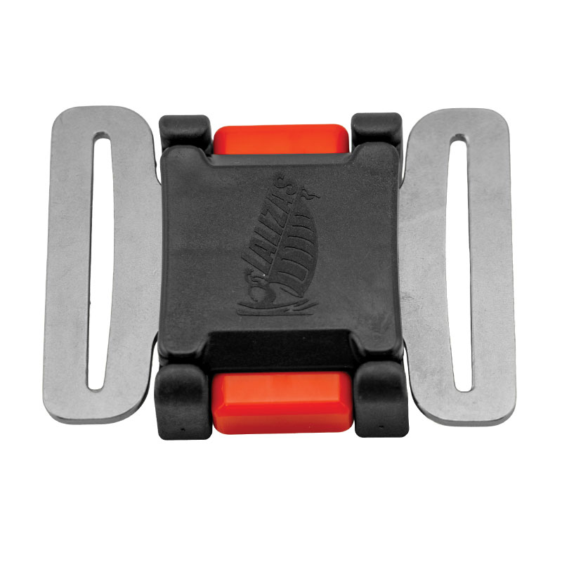 75389 Safety Buckle, w/ Metal SS 304 Side Release, for 50mm Webbing