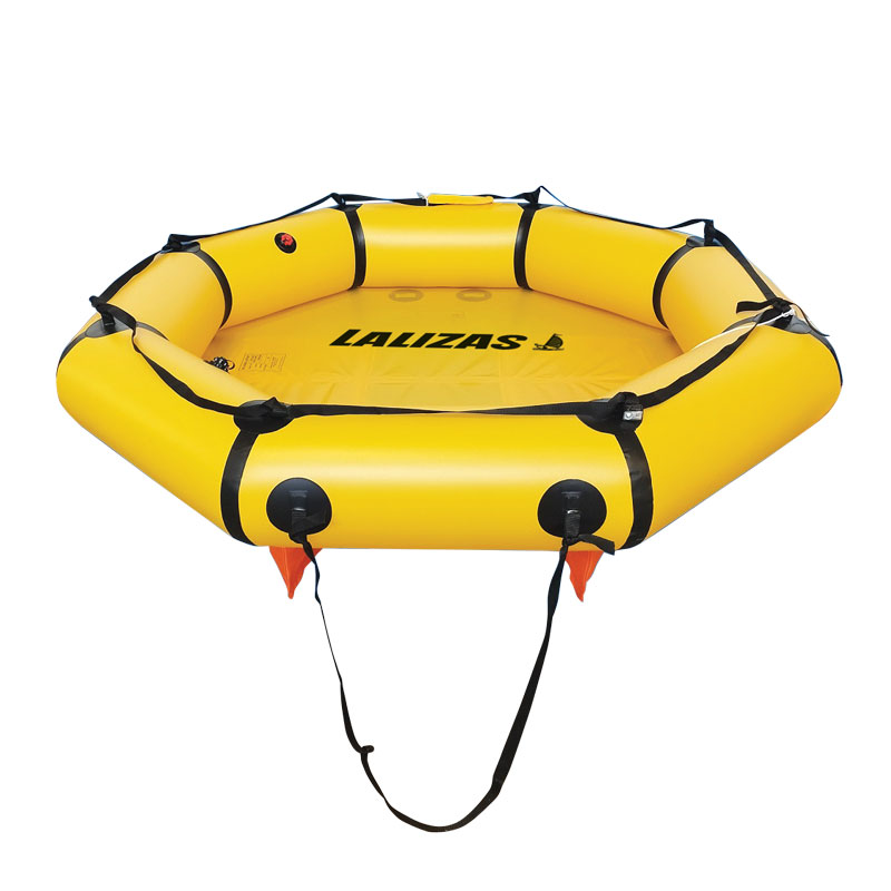 75875 LALIZAS COASTAL COMPACT Liferaft, w/o canopy, 4prs