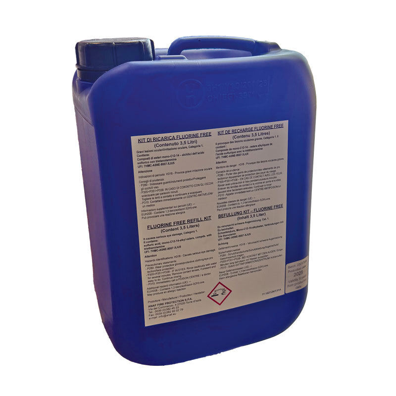 75947 Foam Concentrate 3,5L for LALIZAS PFAS Free Foam Fire Exting. 50L &150L, 1pc for 50L&3pcs for 150L