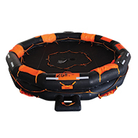 Lalizas 79900 - LALIZAS Liferaft OCEANO,Open Reversible Type, 50 prs,canister