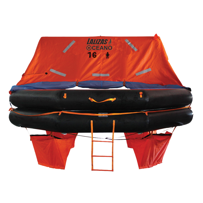 Lalizas 79908 - LALIZAS Liferaft SOLAS OCEANO,MER,TOB Type,16 prs,canister (B)