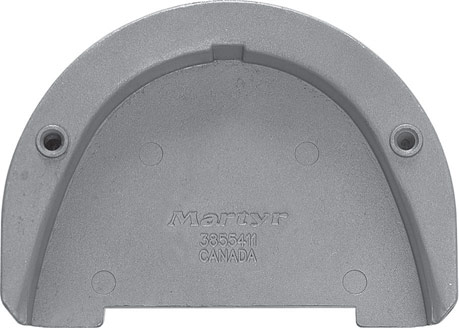 90226 Transom Plate Anode for Volvo, 1,04kg