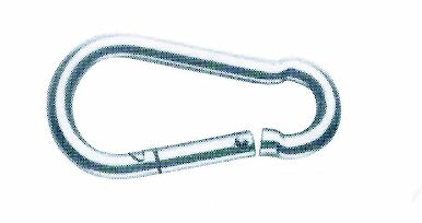 91376 Snap hook, Inox 304, L 70mm, Diam. 7mm