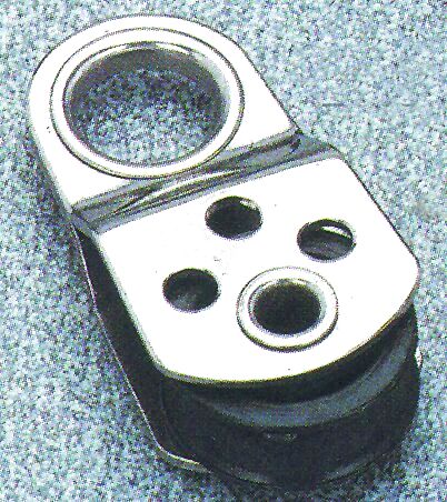 Lalizas 92470 - Single micro block with ferrule,17mm, Diam. 5mm