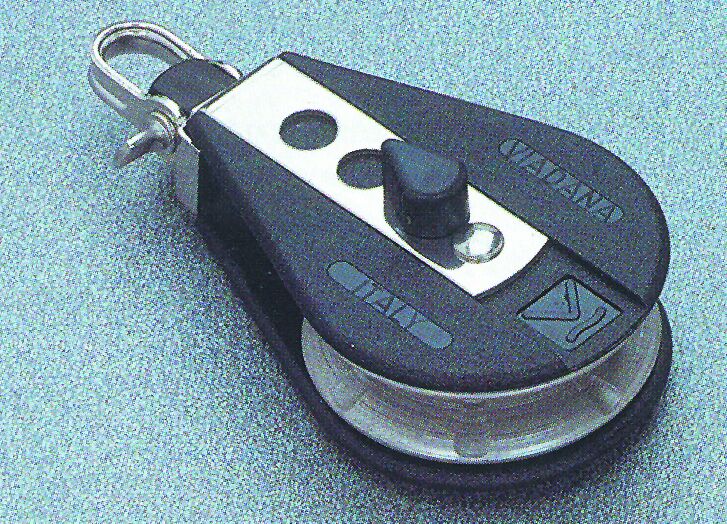 92510 Single ball bearing ratchet block,57mm, Diam. 10mm