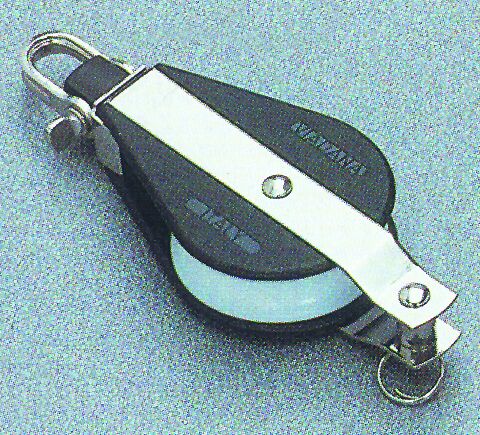 92548 Single ball bearing block with becket,Diam. 57mm, Diam. 12mm