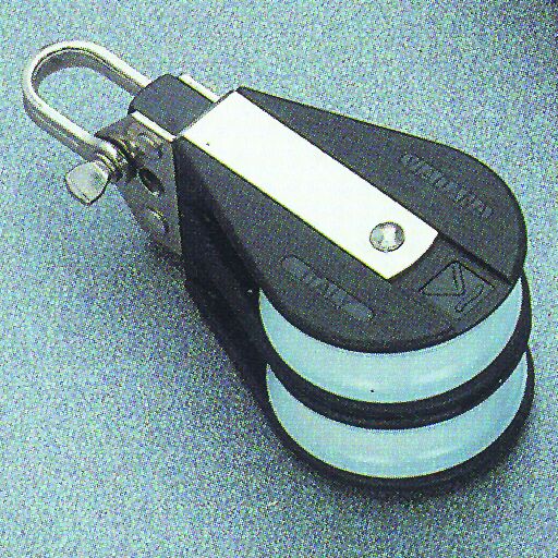 92554 Double ball bearing block,Diam. 57mm, Diam. 12mm