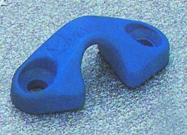 92567 Top fairlead for cam cleat 10141, blue