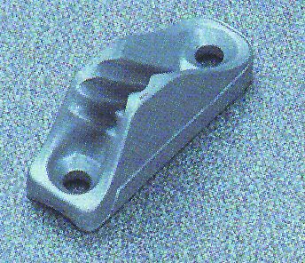 92581 Clamcleat(aluminium),Diam. 3-6mm, Diam. hole 4 mm