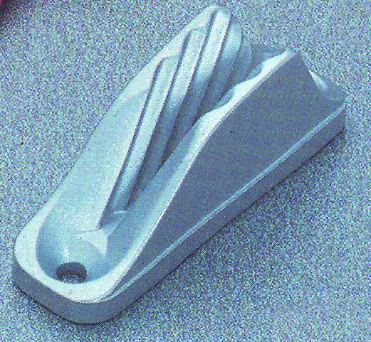92582 Clamcleat(aluminium),Diam. 6-12mm, Diam. hole 6 mm