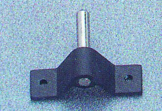 92641 Hardcote & PTFE anodised aluminium, Diam. =8mm, F=31mm