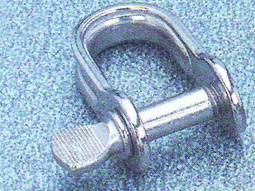 92703 Shackles, U shape, Diam. 5mm, B 12mm, H 17mm