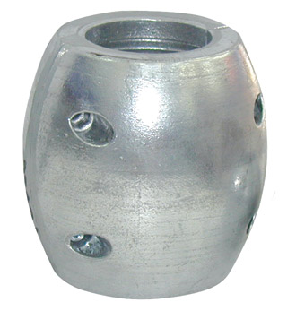 92958 Shaft anode round, Int. Diam. 28mm, Ext. Diam. 54mm, 0,49kg