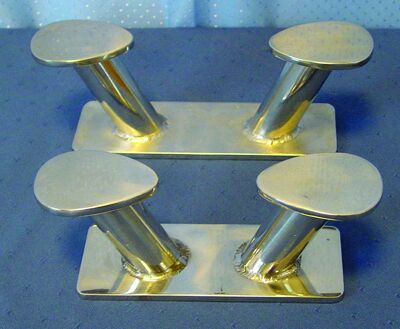 93549 Cleat, inox, L 238mm, H 85mm