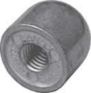 96040 Mercury-Mercruiser screwnut anode, 0,11kg