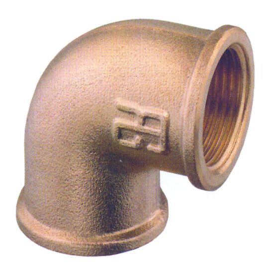 96176 Elbow 90o, F-F, Brass, 1/8''