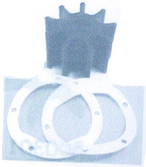 97884 Pump Impell CEF for Jabsc, Johns, Diesel, Oberdorf Volv-Pent, Cumm & Yanm, Renault eng Ø25 95Χ63,1