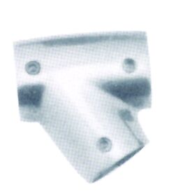 98086 60o T right hand, AISI 316, tube 25mm