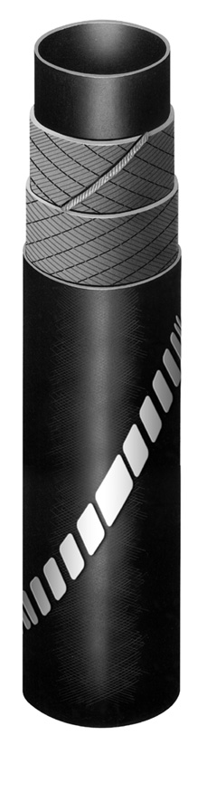 98551 Fuel delivery hose fire resistant CARBO/7840/A1 Diam. int 6mm ext 16mm, 1/4''