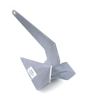 Lalizas 99480 - Anchor, Delta Type, galvanized, 15 kg