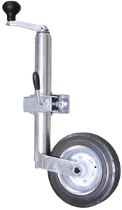 99634 Jockey Wheel, 360Kgs, min height 500mm, max height 720mm, wheel 200x50mm