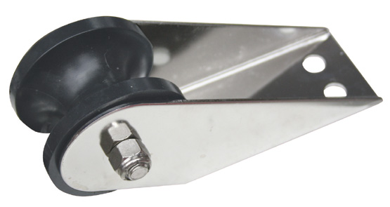 Lalizas 99638 - Stemhead, Inox 304, L .165mm, w.50mm, roller diam.64mm