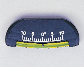 99981 Plastic Clinometer, 10 Degrees, 8,89 x 3,81 cm