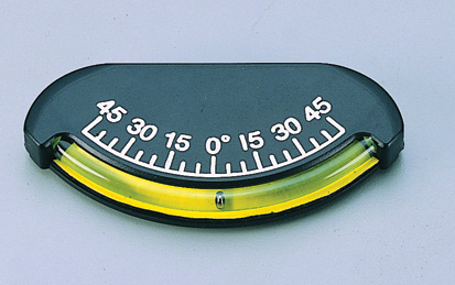 99982 Plastic Clinometer, 45 Degrees, 8,89 x 3,81 cm