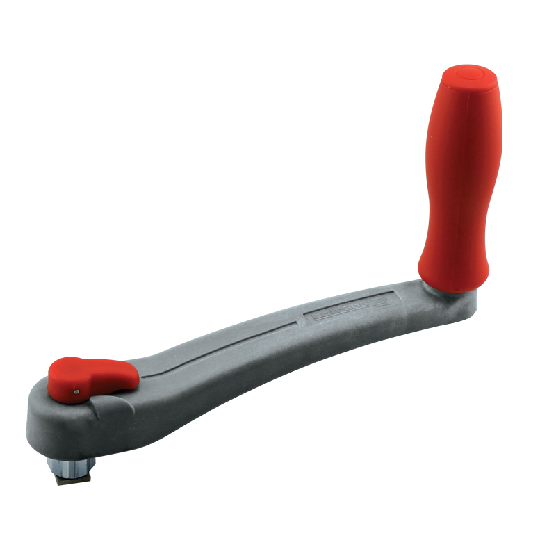 Lofrans 74611 - Lofrans' Winch Handle, Glass Reinforced PA, with lock, 20cm, Grey