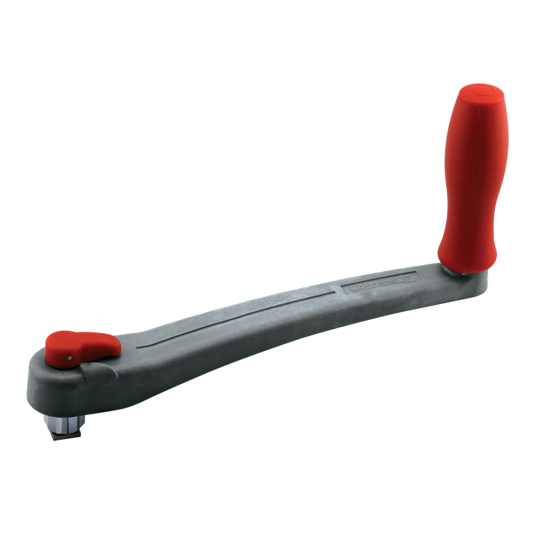 Lofrans 74612 - Lofrans' Winch Handle, Glass Reinforced PA, with lock, 25cm, Grey