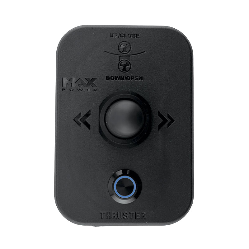 MAX POWER 70880 - MAX POWER Joystick 4 Directions, for  Hyd. Retractable Thrusters R300 & R450, Black