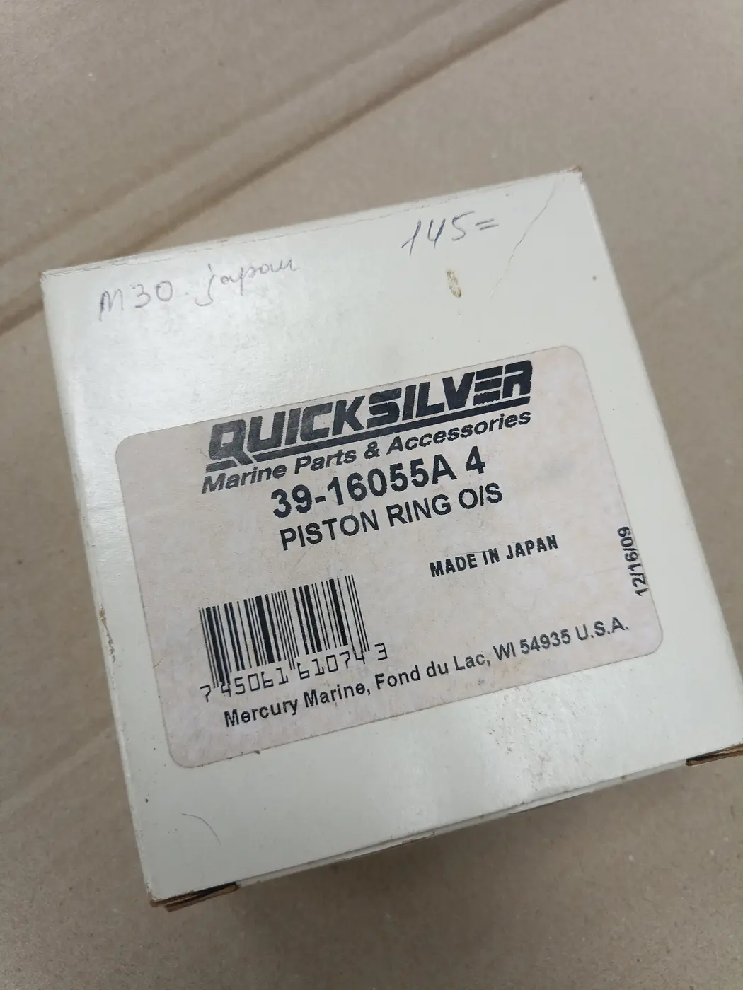 16055A4 RING SET-PISTON