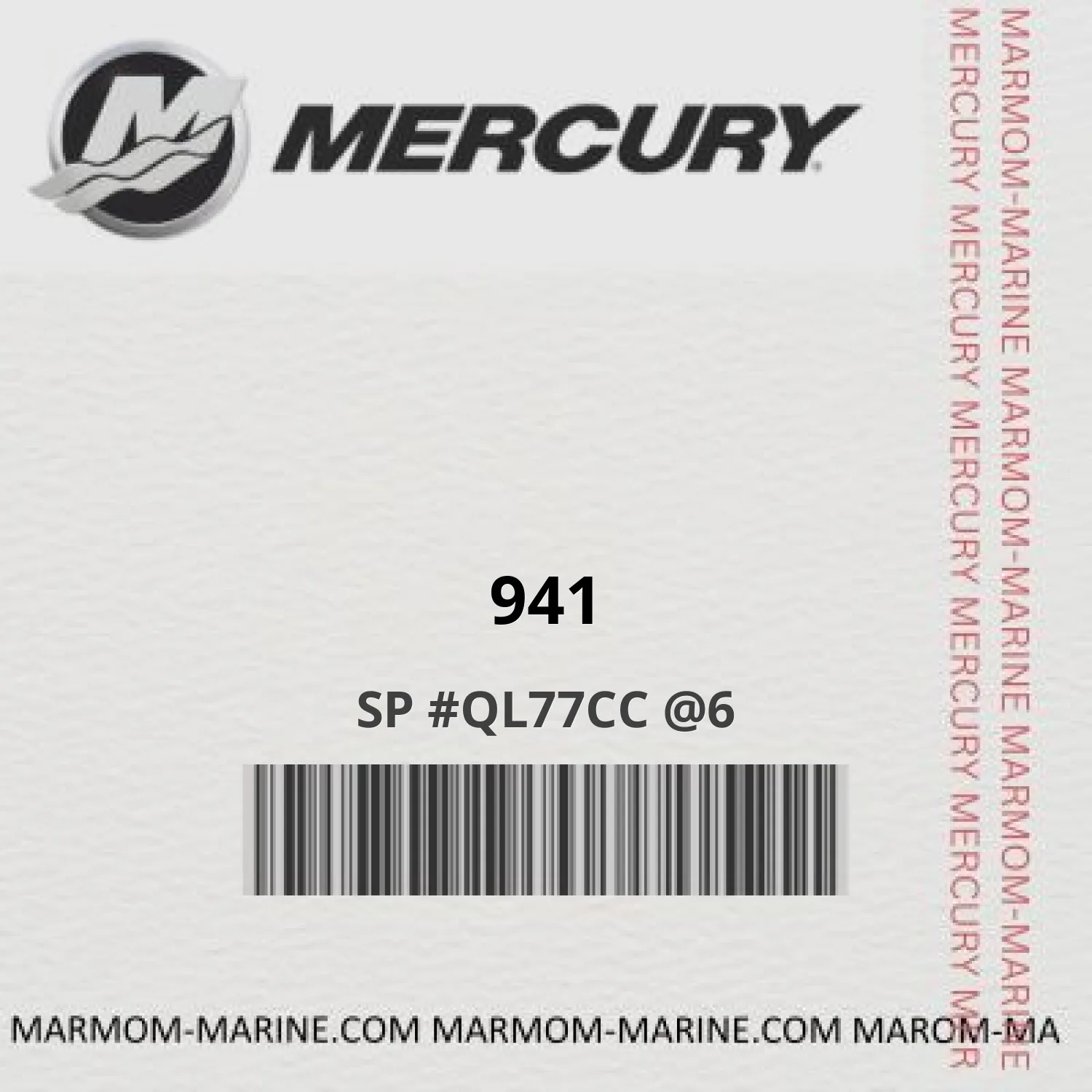 941 SP #QL77CC @6