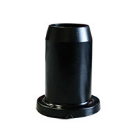 Nuova Rade 16545 - Oar Collar, Plastic, Int.Ø45mmxH110mm, Black