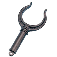 197208 Oarlock, Ø57mm, Polyamide, White