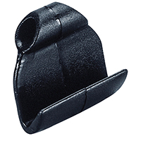 Nuova Rade 28112 - Hook f/Infl. Boat Cover, 40x40mm, Ø6mm Rope, Black