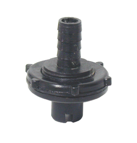 Nuova Rade 31352 - Thru-Hull Outlet Ø48mm For 5/8'' Hose, Black