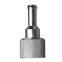 31943 Fuel Line Tank Fem.Conn.Ø8mmBarb, Chr.Brass SUZ/CHR