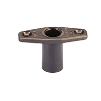 Nuova Rade 43588 - Oarlock Socket, Top-Mount, Black
