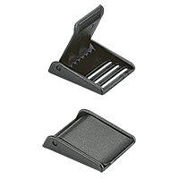 Nuova Rade 43858 - Buckle for 50mm Webbing, w/ Notches, Plastic,Black