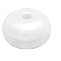Nuova Rade 43971 - Surface Float w/Hole, Round, Ø75mm, White