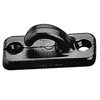 Nuova Rade 43989 - Hook Multi-Purpose Sm. Max Rope Ø4mm, L.40mm, Black