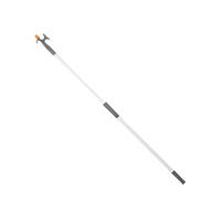 44252 Telescopic Hook w/Double End, Anod.Alum.,L118-196cm,Ø25mm,Grey