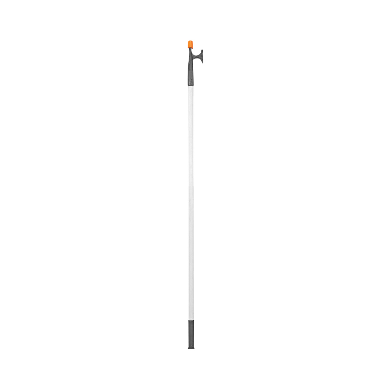 44263 Floating Hook w/Double End, White Alum., L180cm, Ø30mm, Grey