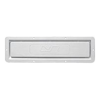 Nuova Rade 44547 - Ventilator w/Water Outlet, 420x120mm, White